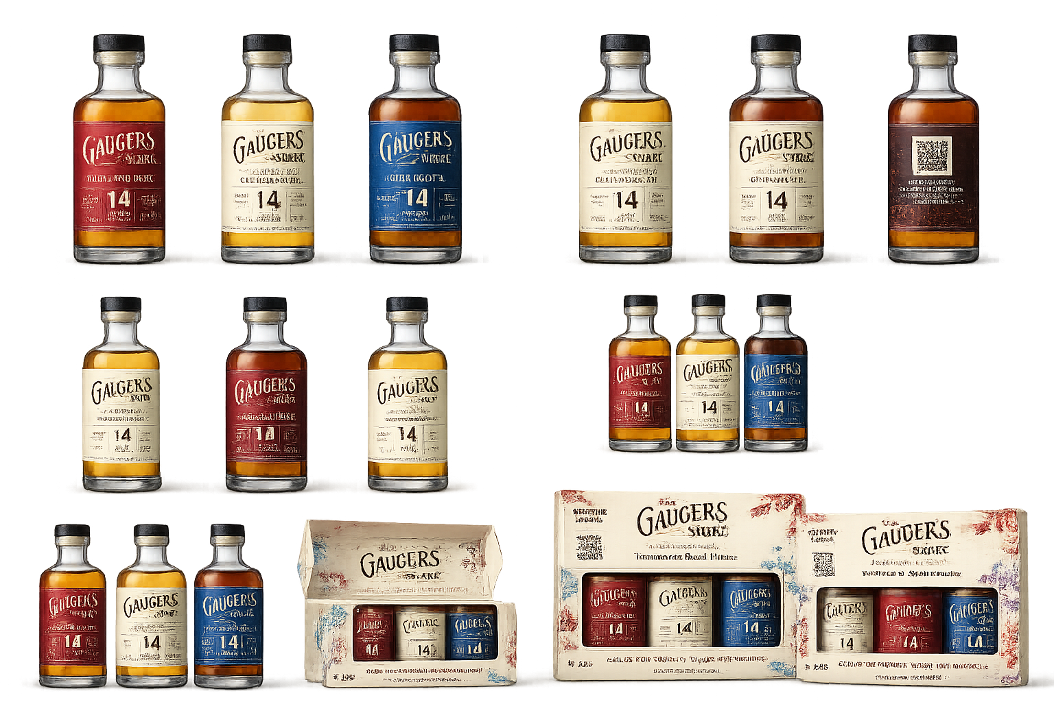 Full bottle lineup across Scotland's regions